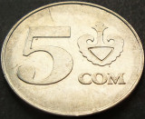 Cumpara ieftin Moneda 5 SOM - KYRGYZSTAN, anul 2008 *cod 1299, Asia