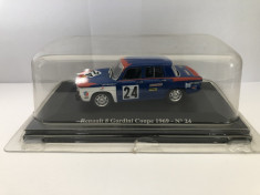 Macheta dacia 1100 Renault 8 Gordini Coupe 1969 24 foto