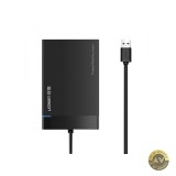 Rack UGREEN US221 pentru HDD / SSD SATA 2.5inch USB 3.0 Negru