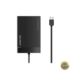 Rack UGREEN US221 pentru HDD / SSD SATA 2.5inch USB 3.0 Negru