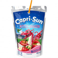 Suc cu Pai Capri Sonne Mystic Dragon, 200 ml, Suc Pai, Suc Copii, Suc pentru Copii, Suc de Copii, Bautura Copii, Bautura pentru Copii, Bautura cu Pai