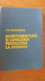 Morfostructura si capacitate productiva la animale- Ion Marinescu