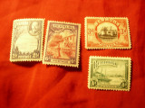 Serie mica Bermuda colonie brit. 1936 R.George V , 5 val.sarn (val.6p fara guma)