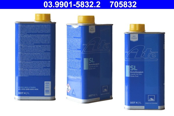 ATE 03.9901-5832.2 SL DOT 4 Lichid de frana
