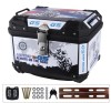 Cutie Portbagaj Moto Revolution Enduro 45L, Plastic, Sistem Prindere si Cheie, Top Case Universal