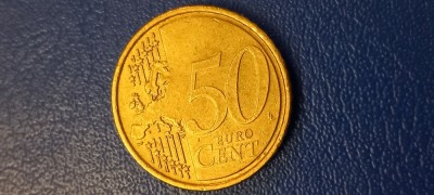 Moneda 50 Euro cent Cipru 2008 foto
