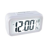 Cumpara ieftin Ceas electronic cu afisare LED, alarma si termometru - Alb
