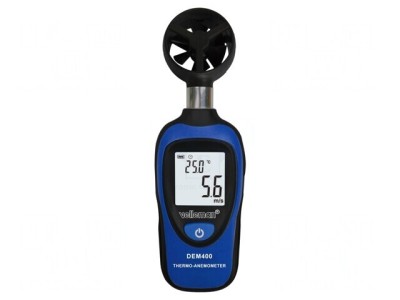 Termoanemometru LCD -30&amp;divide;60&amp;deg;C 175x55x38mm foto