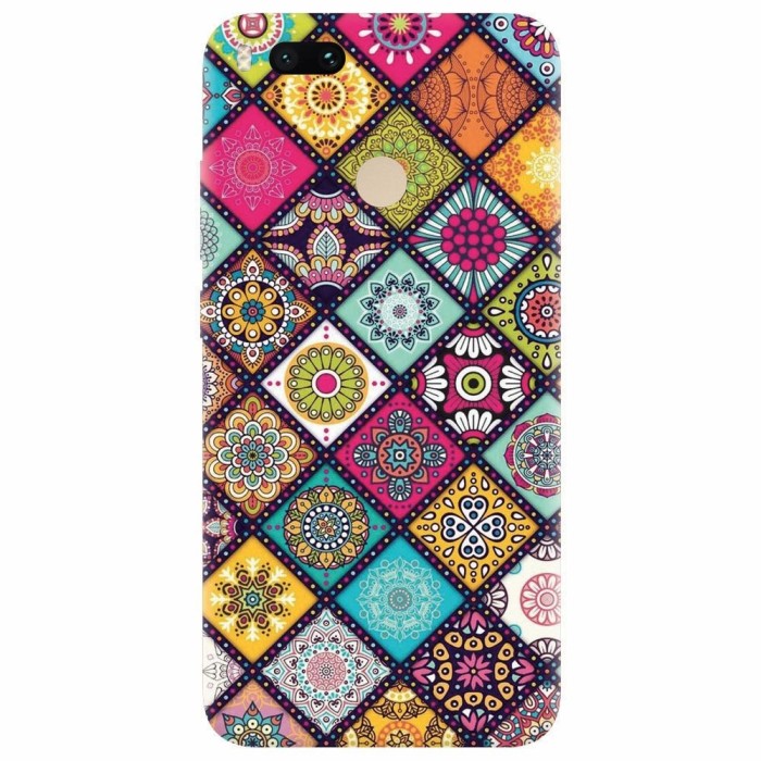 Husa silicon pentru Xiaomi Mi A1, Mandala Pattern