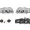 Set faruri Audi A3 (8l), 01.1996-04.2003, partea Stanga+Dreapta, Tuning, Fata, tip bec H1+H1; manual; transparent, argintiu; tuning, Taiwan