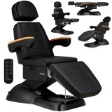Fotoliu cosmetic electric pentru salonul de cosmetică pedichiură, reglare, &icirc;ncălzire, 3 actuatoare Marcel.