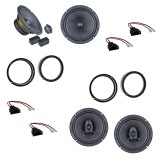 Pachet difuzoare Ground Zero Iridium GZI Skoda Octavia III fata si spate