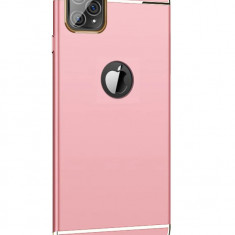 Husa Apple iPhone 11 PRO MAX, Elegance Luxury 3in1 Rose-Gold,PRODUS NOU