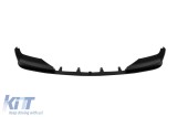 Spoiler M Performance Design Design potrivit pentru bara frontala M la BMW Seria 6 F06, F11, F12 2011-2018, negru mat Performance AutoTuning