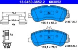 ATE 13.0460-3852.2 set placute frana,frana disc