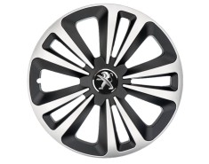 Set 4 Capace Roti Terra Gri-Negru R14, pentru gama auto Peugeot