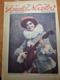 gazeta noastra 1928 - anul 1,nr. 2 - a 2-a aparitie a revistei-victor eftimiu