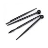 Set 4 accesorii pentru modelaj, Negru, Crisalida