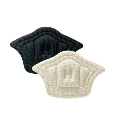 Set 2 bucati protectii calcai pentru pantofi, adidasi, 5mm grosime, marime universala, Alb Negru foto