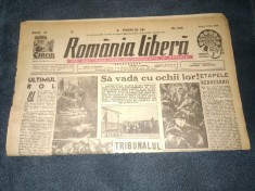 ZIAR ROMANIA LIBERA 18 MAI 1945