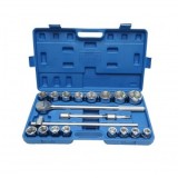 Trusa 21 tubulare 3/4 antrenor cu clichet Breckner Germany