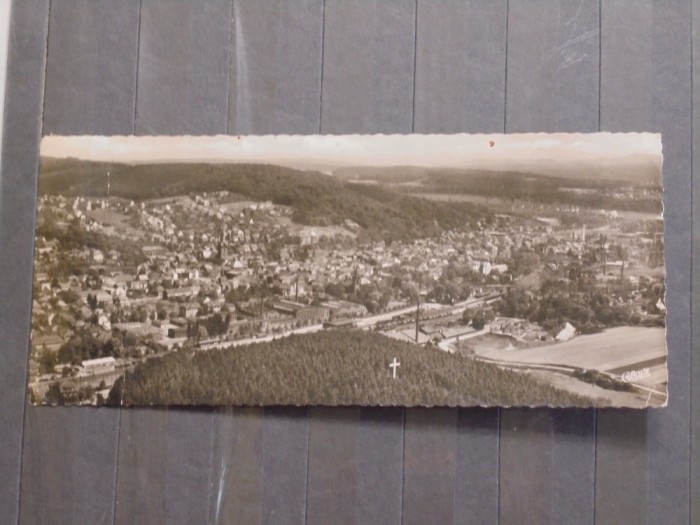 GERMANIA - MENDEN, DIE STADT IM WALDE - VEDERE AERIANA - 1960 - FORMAT 21/ 9 cm