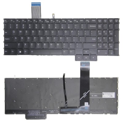 Tastatura Laptop, Lenovo, Legion Pro 5 16ARX8 Type 82WM, neagra, iluminata, layout US foto