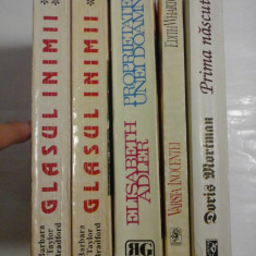 Pachet 5 romane de dragoste - D.MORTMAN; E. WHARTON; E. ADLER; B. TAYLOR BRADFORD (2 vol.)