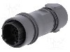 Conector circular, tata, 22 pini, BULGIN - PXP6011/22P/CR/0910