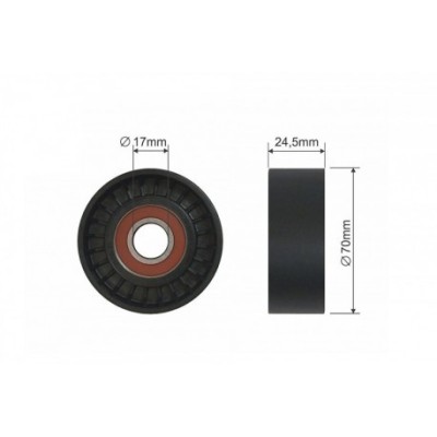 Rola Intinzator Curea Vectransmisie,VW Caddy 01-,16620-0Y010 foto