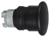 Comutator apăsare 22mm negru