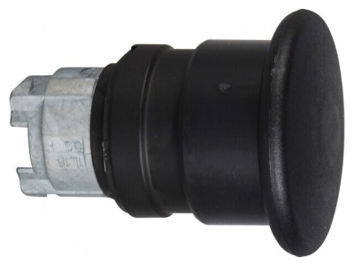 Comutator apăsare 22mm negru foto
