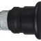 Comutator apăsare 22mm negru