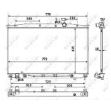 Radiator racire motor Nrf 53943