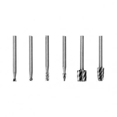 Set 6 freze pentru aluminiu si oțel 3,2 mm Sthor 25405 foto