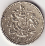 Moneda Regatul Unit - 1 Pound 2008 - An rar, Europa