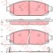 Set placute frana,frana disc JEEP GRAND CHEROKEE II (WJ, WG) (1998 - 2005) TRW GDB4136