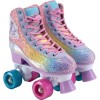 Role cu 4 Roti Macaroon Action One, Marimea 30, Role Copii, Patine cu Rotile, Design Retro, Gheata Inalta, Incepatori