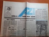 ziarul azi 28 august 1990-art umor cu lingurita,alecsandri in memoriam
