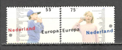 Tarile de Jos/Olanda.1989 EUROPA-Jocuri de copii SE.749 foto