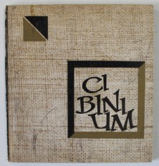CIBINIUM , FESTIVAL CULTURAL ARTISTIC CIBINIUM &amp;#039; 70 , SIBIU , APARUT 1970 foto