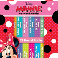 Disney - My Friend Minnie Mouse - My First Library 12 Board Book Block Set - Pi Kids