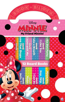 Disney - My Friend Minnie Mouse - My First Library 12 Board Book Block Set - Pi Kids foto