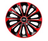 Set 4 capace roti Extra Strong Red R16 pentru gama auto Hyundai, Autohelix MSA