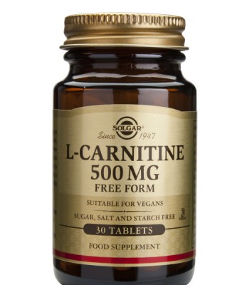 L-Carnitine 500mg Solgar 30cps foto