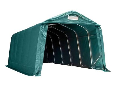Cort tip Garaj auto, PVC 450 g/m&amp;sup2;, 3,4x6m - verde foto