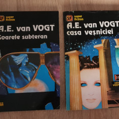 2 titluri A. E. van VOGT: Soarele subteran * Casa Veșniciei