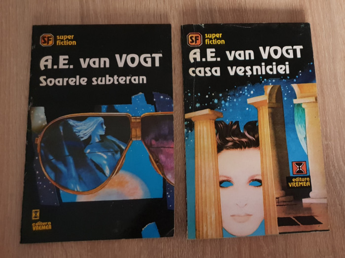 2 titluri A. E. van VOGT: Soarele subteran * Casa Veșniciei