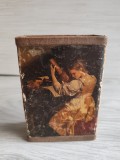 Suport chibrituri masa interbelic (1920-1940) papier-mache Gentileschi
