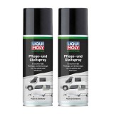 Cumpara ieftin Pachet 2 x Spray Liqui Moly pentru ingrijire si lubrifiere cauciuc si plastic 200 ml